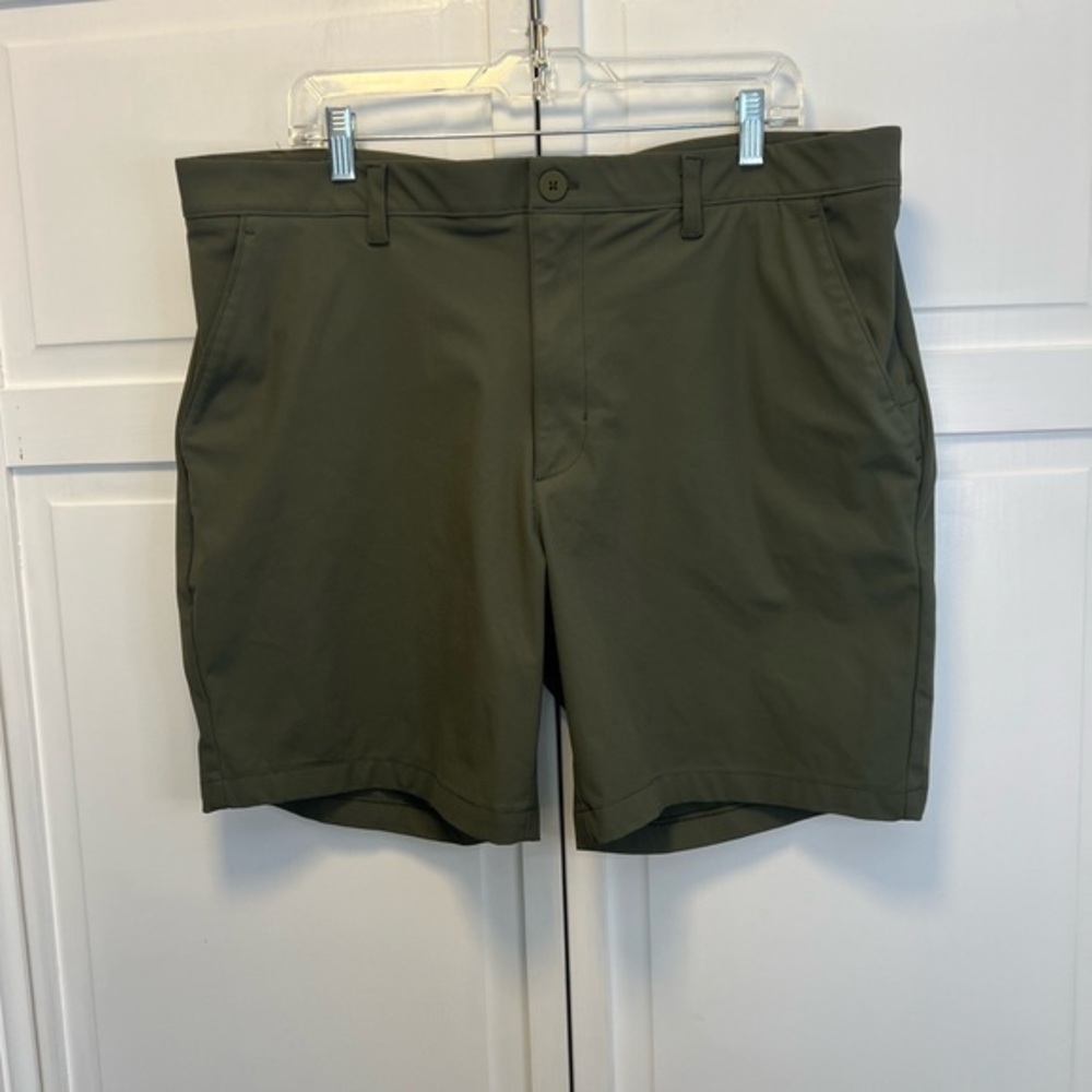 FLX Premium 8” Mens Shorts Size Men’s 40 Color Green